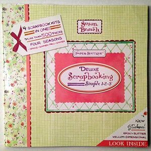 Susan Branch Four Seasons Deluxe Scrapbooking Kit – Partially Used No Stickers!